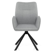 Rici Chair Grey Fabric