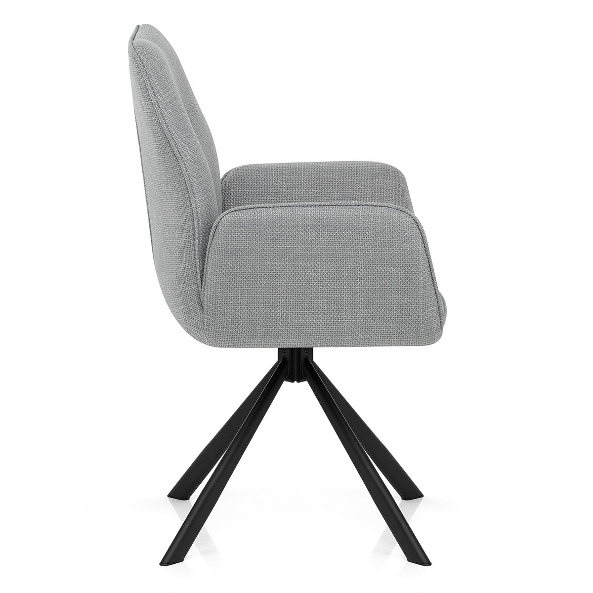 Rici Chair Grey Fabric