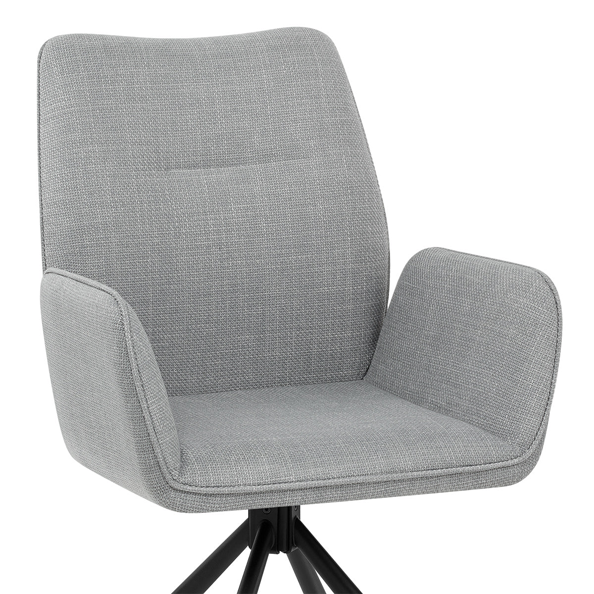 Rici Chair Grey Fabric