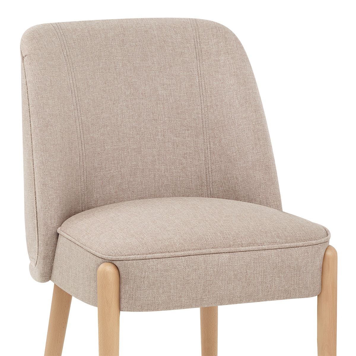 Avon Dining Chair Tweed Fabric