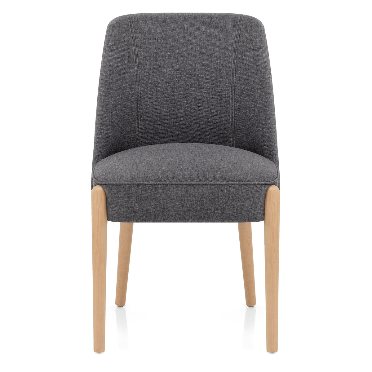 Avon Dining Chair Charcoal Fabric