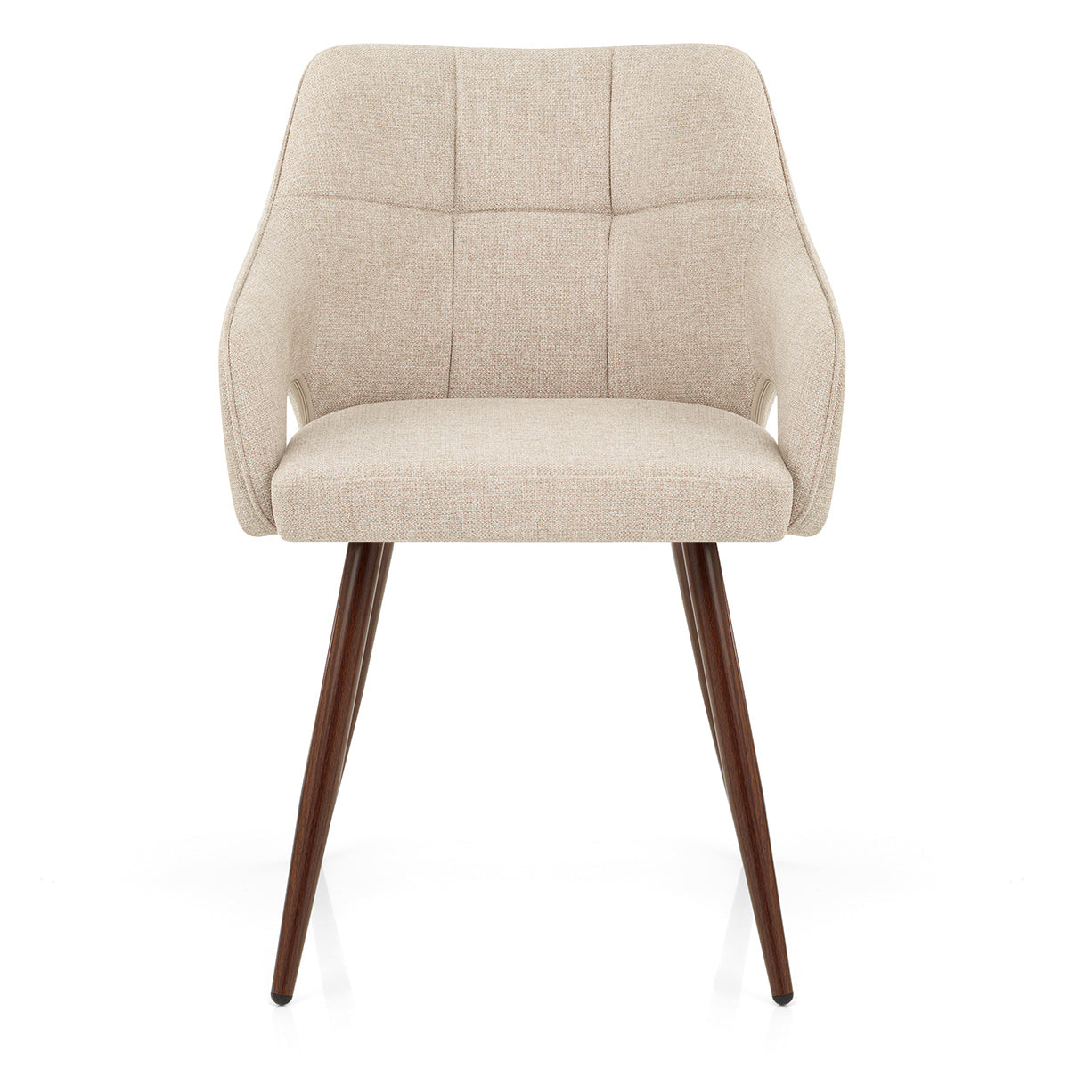 Elio Dining Chair Beige Fabric