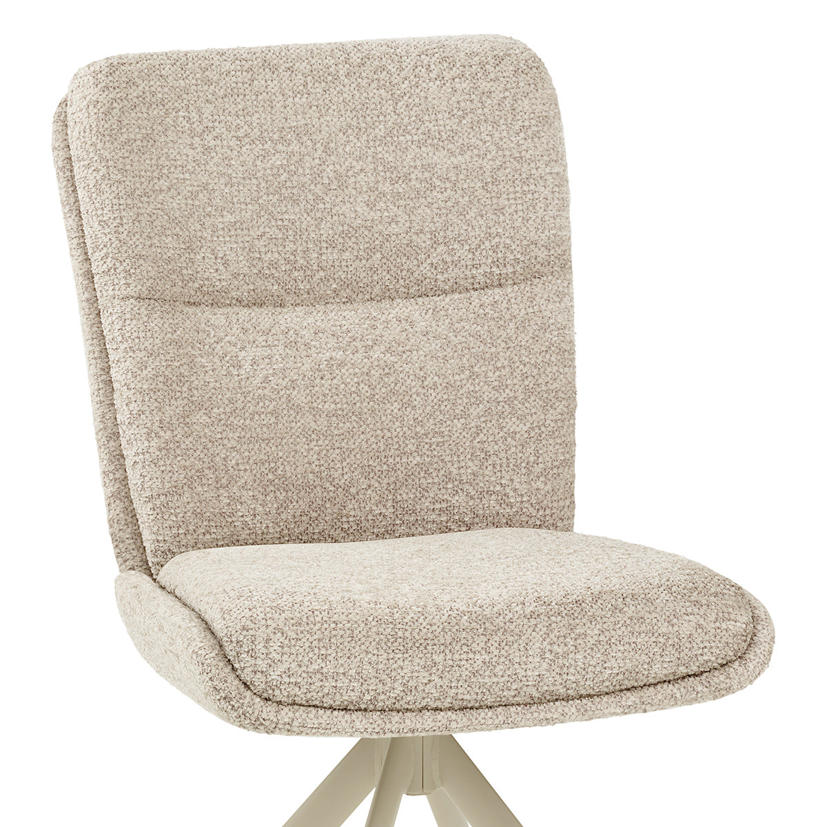 Epsom Dining Chair Beige Fabric