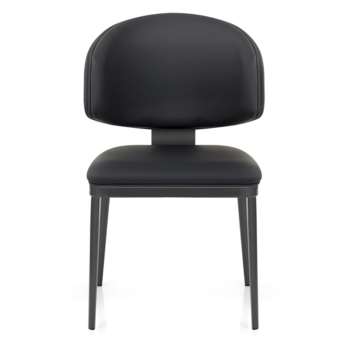 Elton Graphite Dining Chair Black