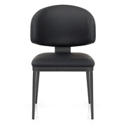Elton Graphite Dining Chair Black