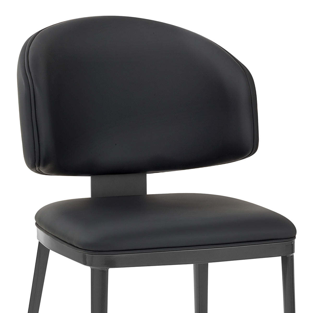 Elton Graphite Dining Chair Black