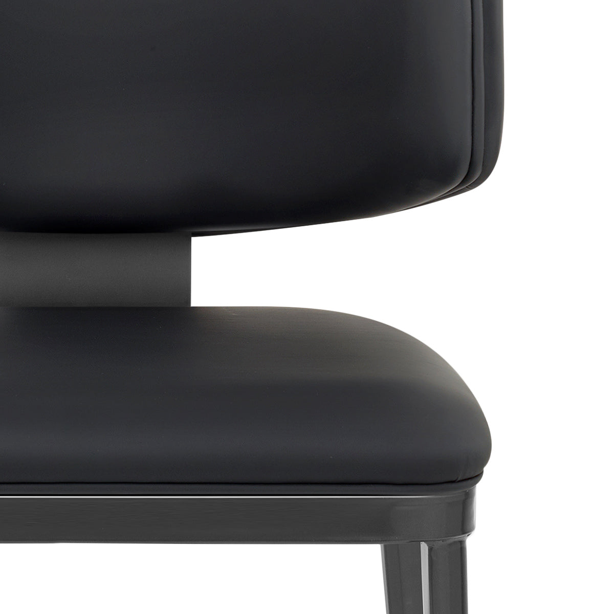 Elton Graphite Dining Chair Black