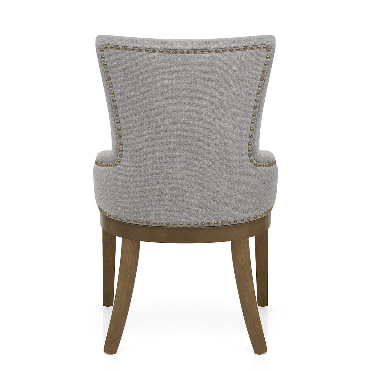 Chiltern Oak Dining Chair Grey Fabric
