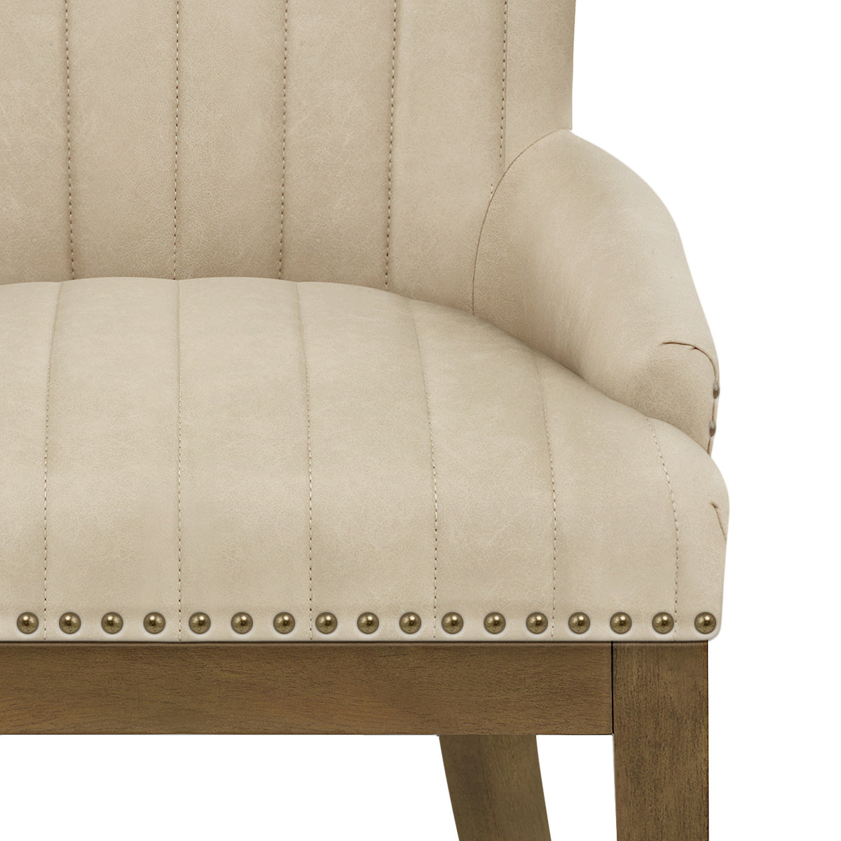 Chiltern Oak Dining Chair Beige