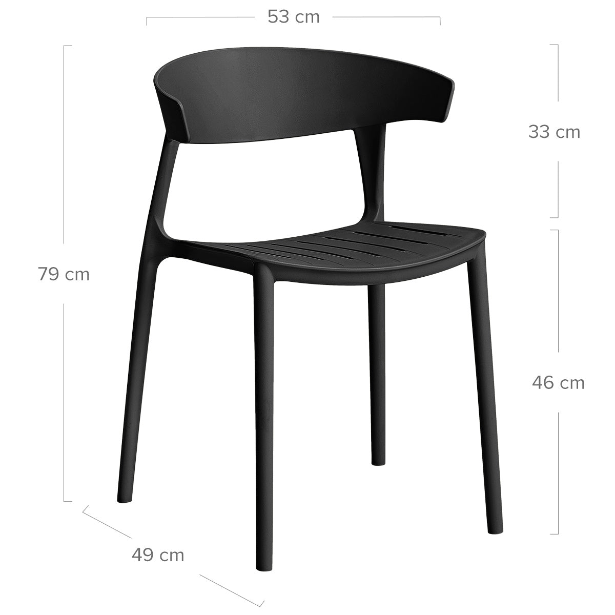 Sky Garden Chair Black