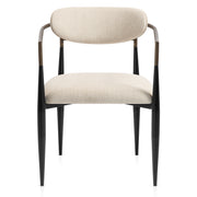 Lumix Dining Chair Cream Fabric