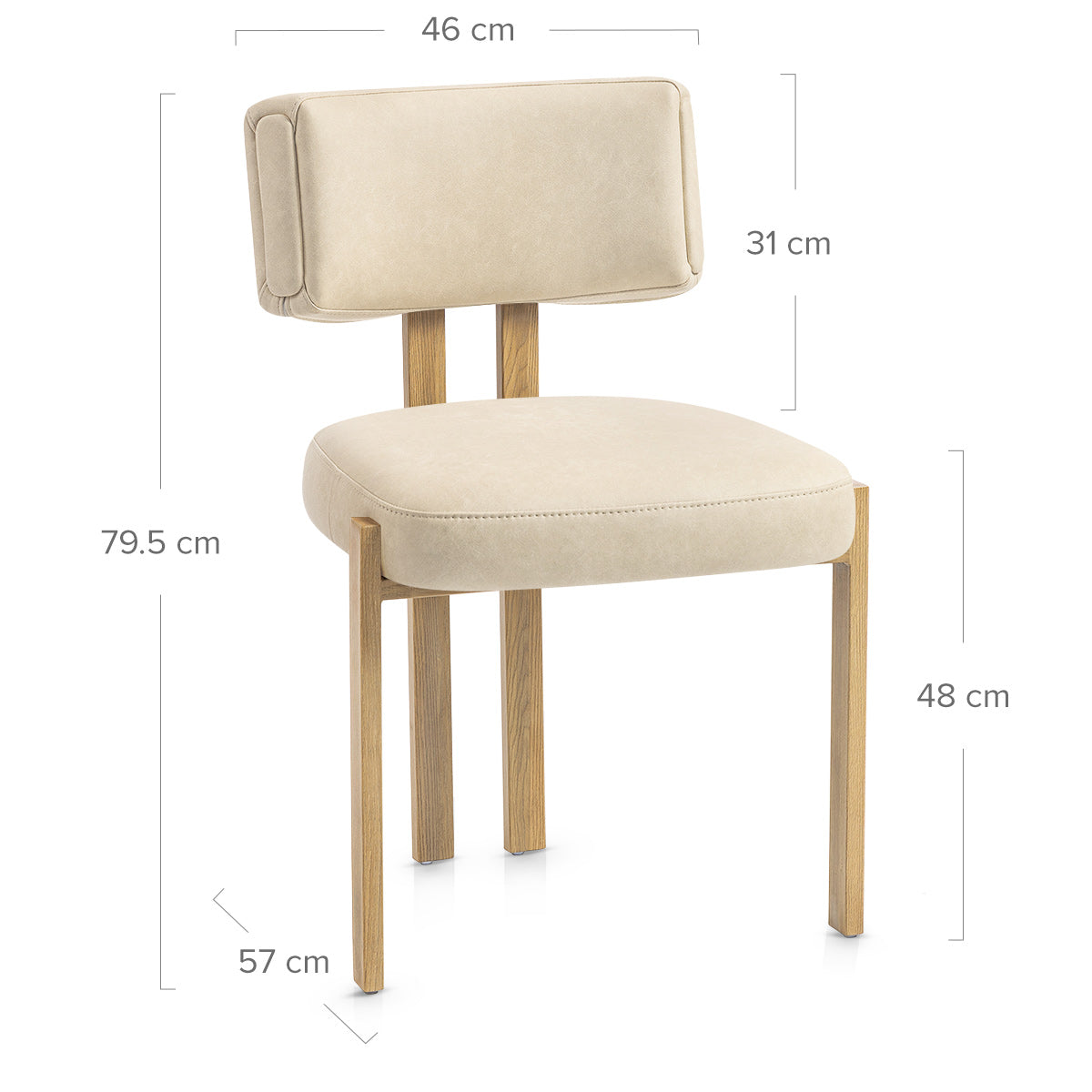 Mira Dining Chair Beige
