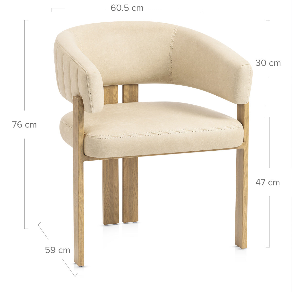 Polo Dining Chair Beige