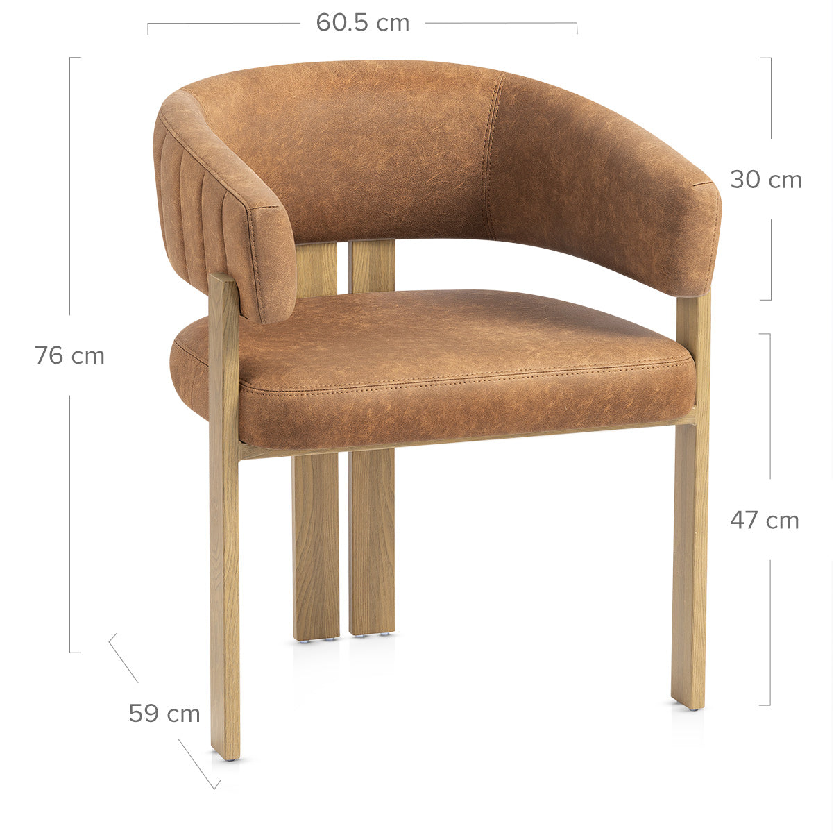 Polo Dining Chair Tan