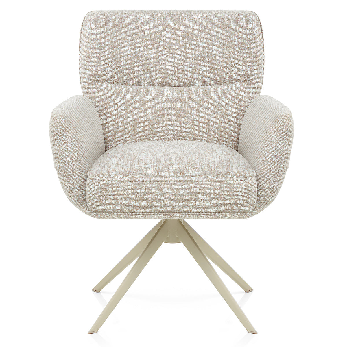 Marbella Dining Chair Cream Fabric