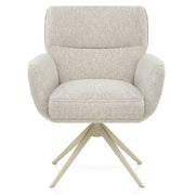 Marbella Dining Chair Cream Fabric