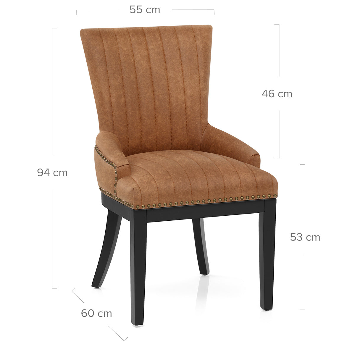 Chiltern Wooden Dining Chair Tan