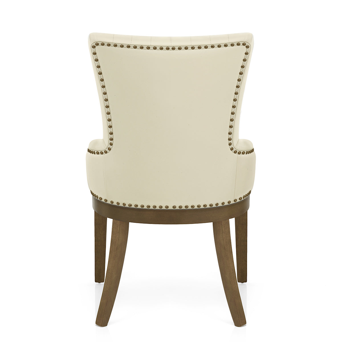 Chiltern Oak Dining Chair Cream Leather