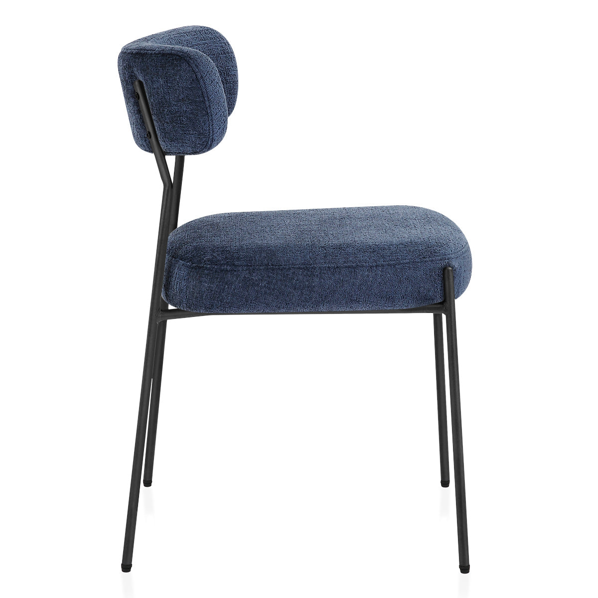Diana Chair Blue Fabric