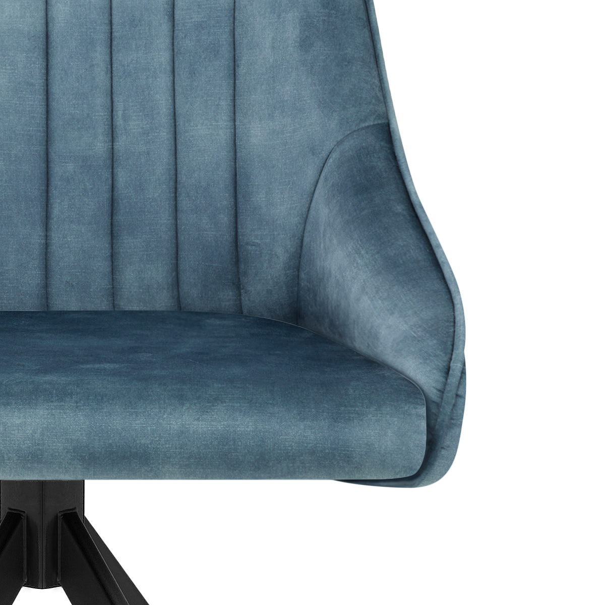 Amelia Chair Blue Velvet