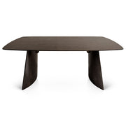 Osaka 180cm Dining Table Dark Wood
