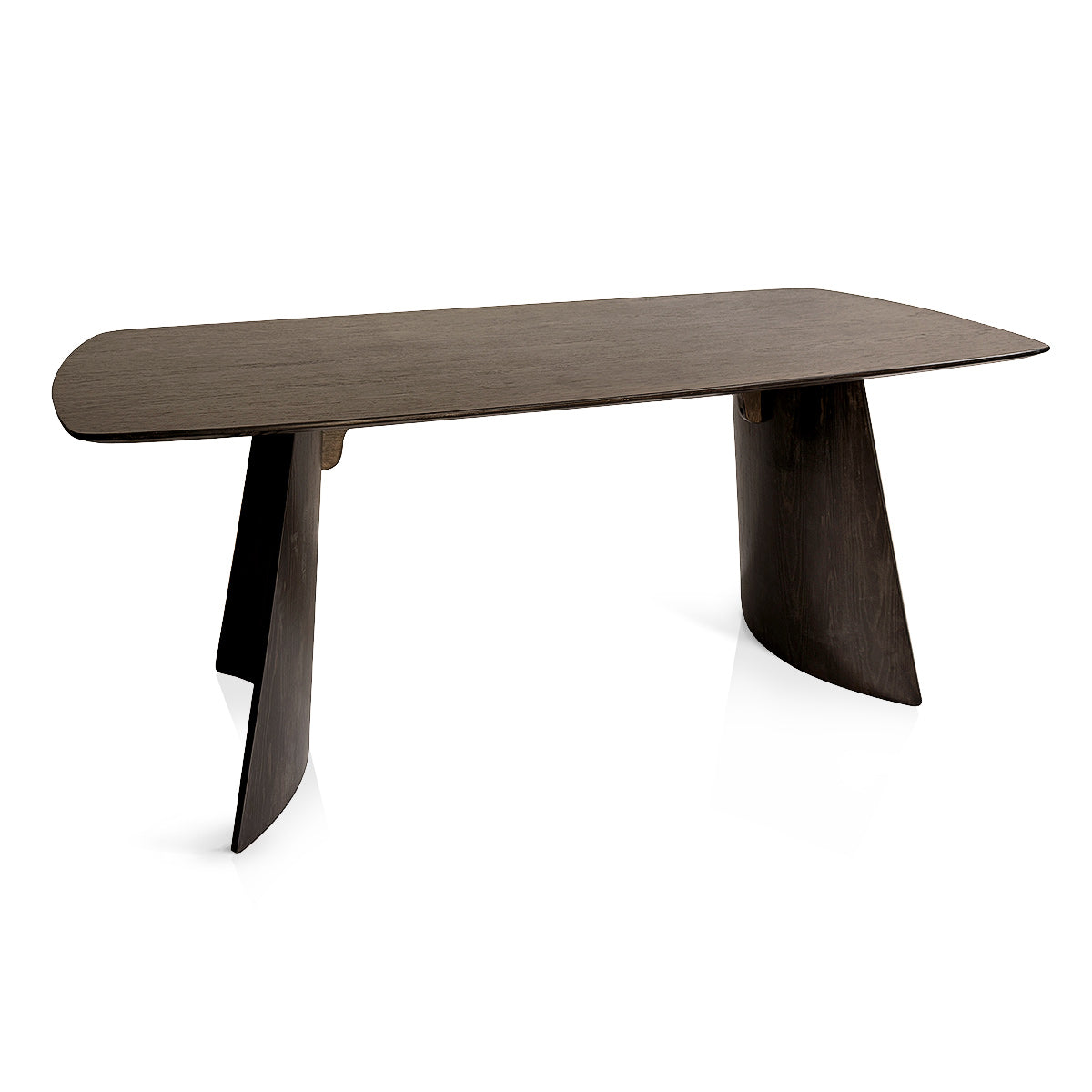 Osaka 180cm Dining Table Dark Wood
