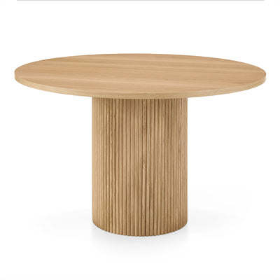 Olympus 120cm Round Dining Table Oak