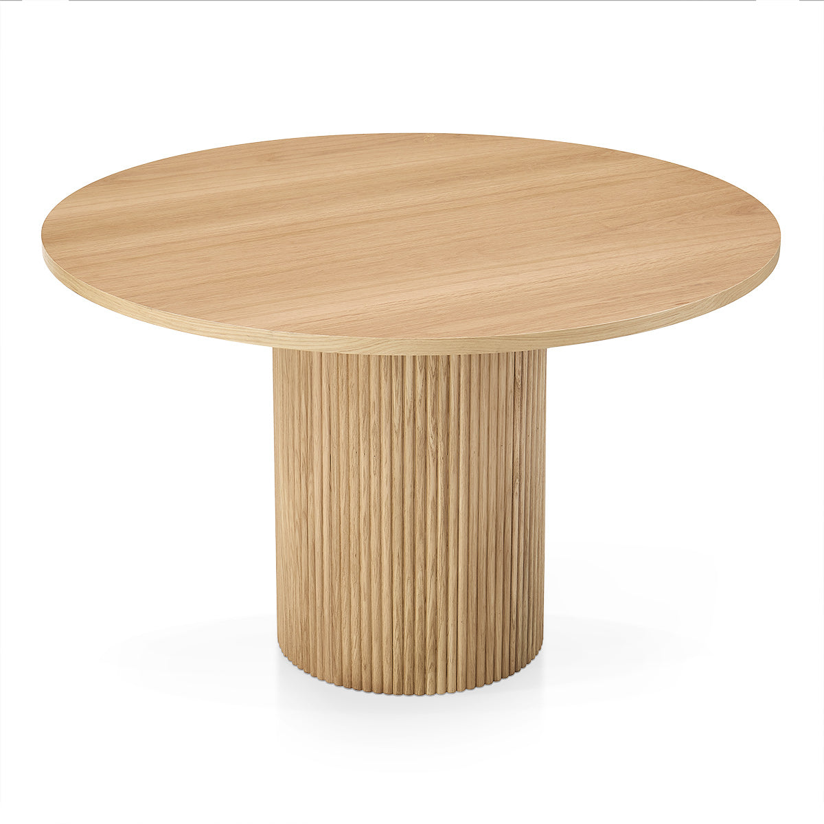 Olympus 120cm Round Dining Table Oak