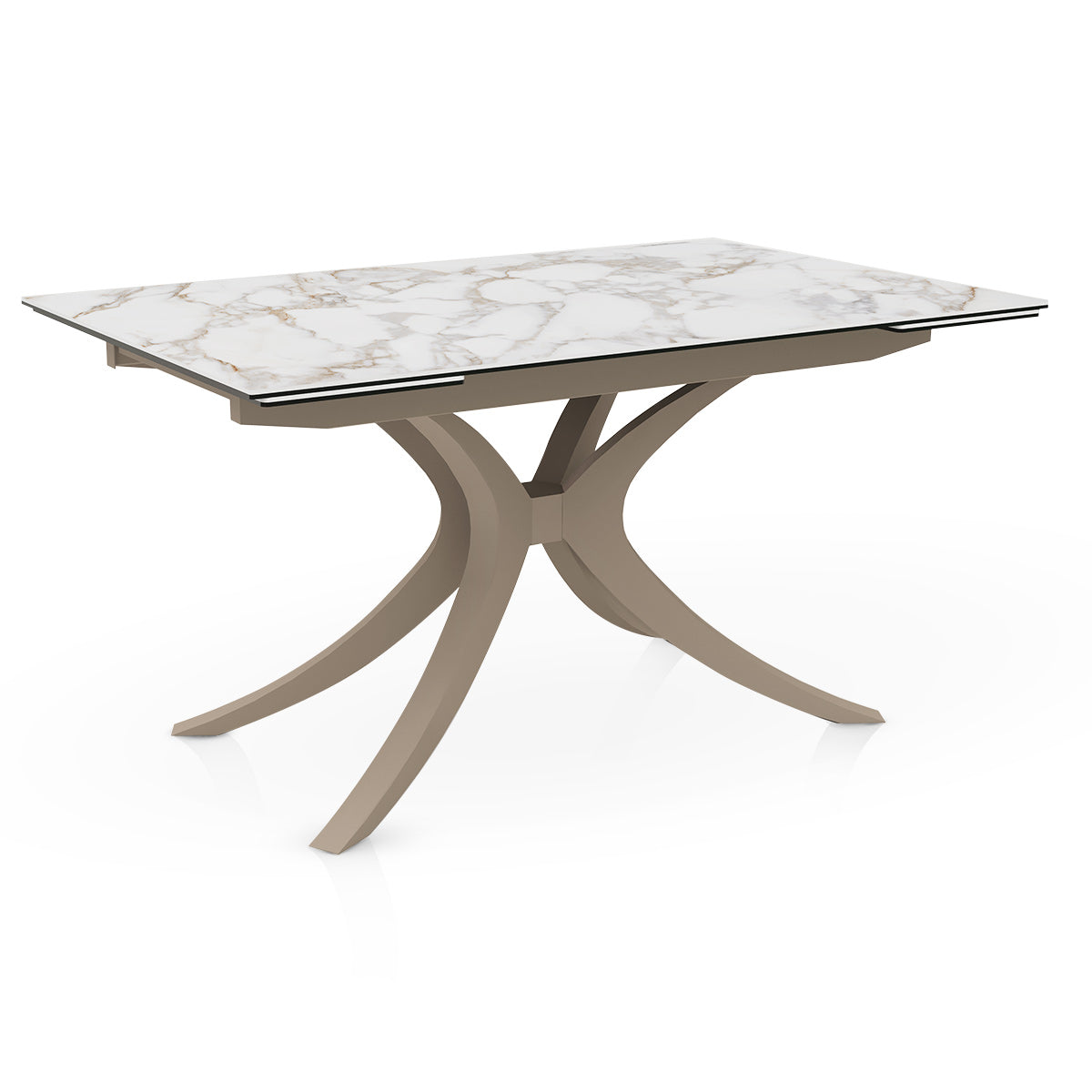 Apollo Extending Bronze Dining Table