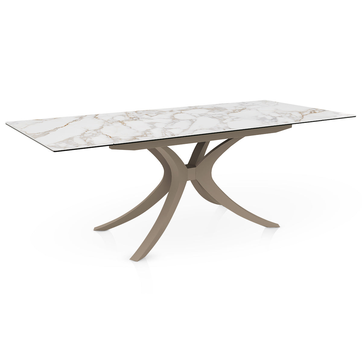 Apollo Extending Bronze Dining Table