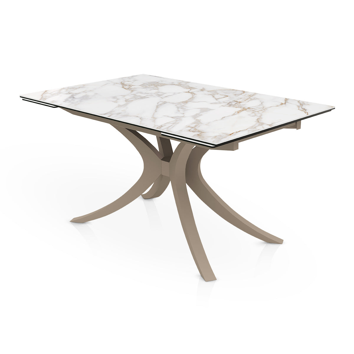 Apollo Extending Bronze Dining Table