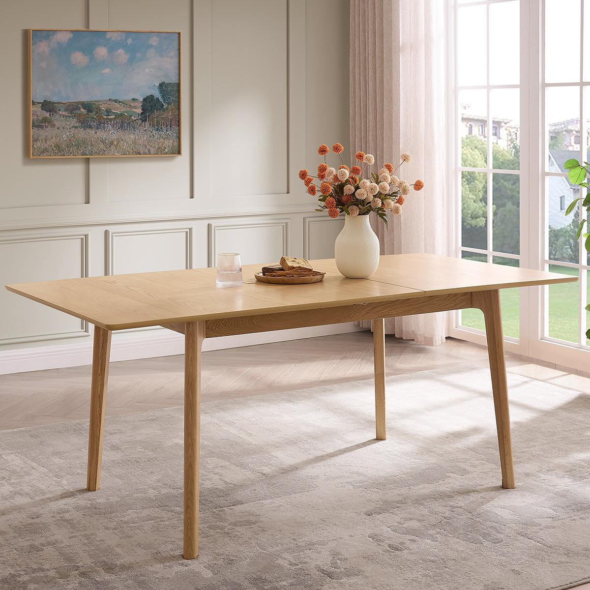 Snowdon 140-180cm Extending Dining Table Oak