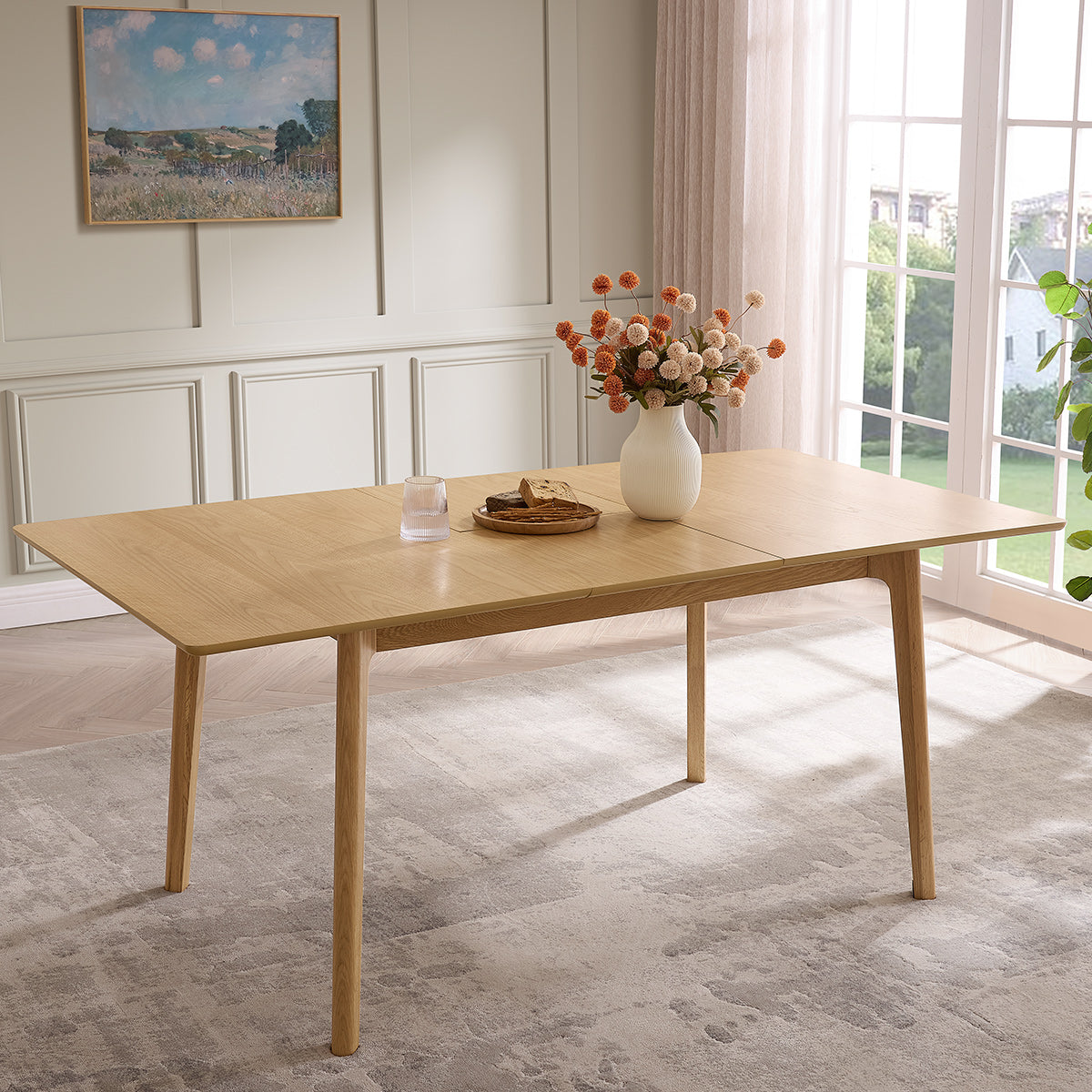 Snowdon 140-180cm Extending Dining Table Oak