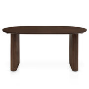 Etna 160cm Oval Dining Table Walnut
