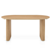 Etna 160cm Oval Dining Table Oak
