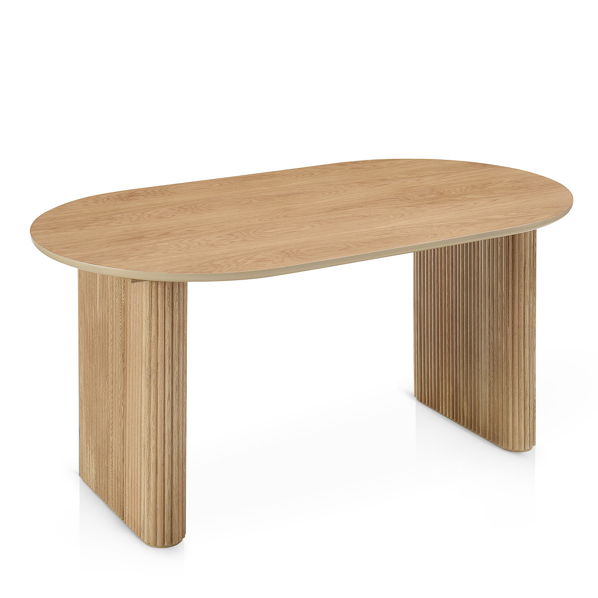 Etna 160cm Oval Dining Table Oak
