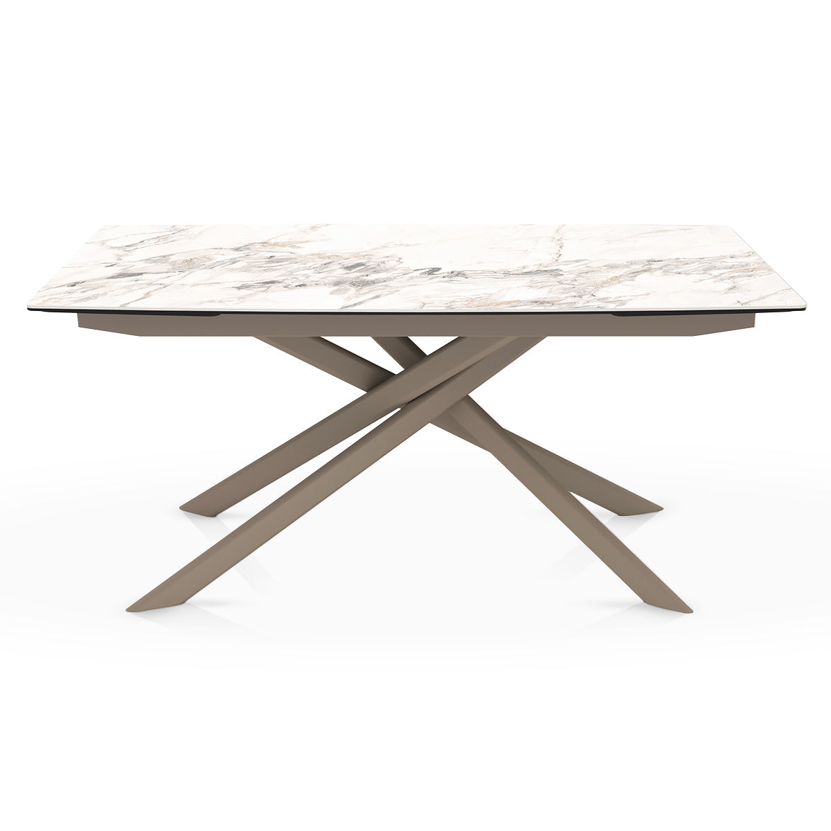 Zeus 200-240cm Extending Bronze Dining Table