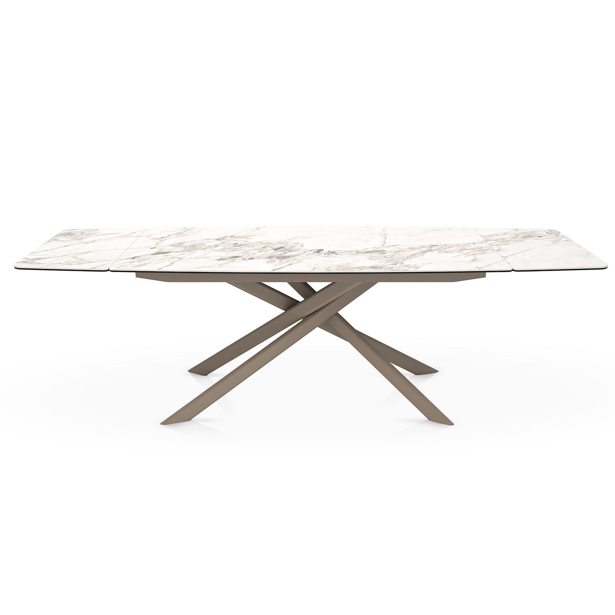 Zeus 200-240cm Extending Bronze Dining Table