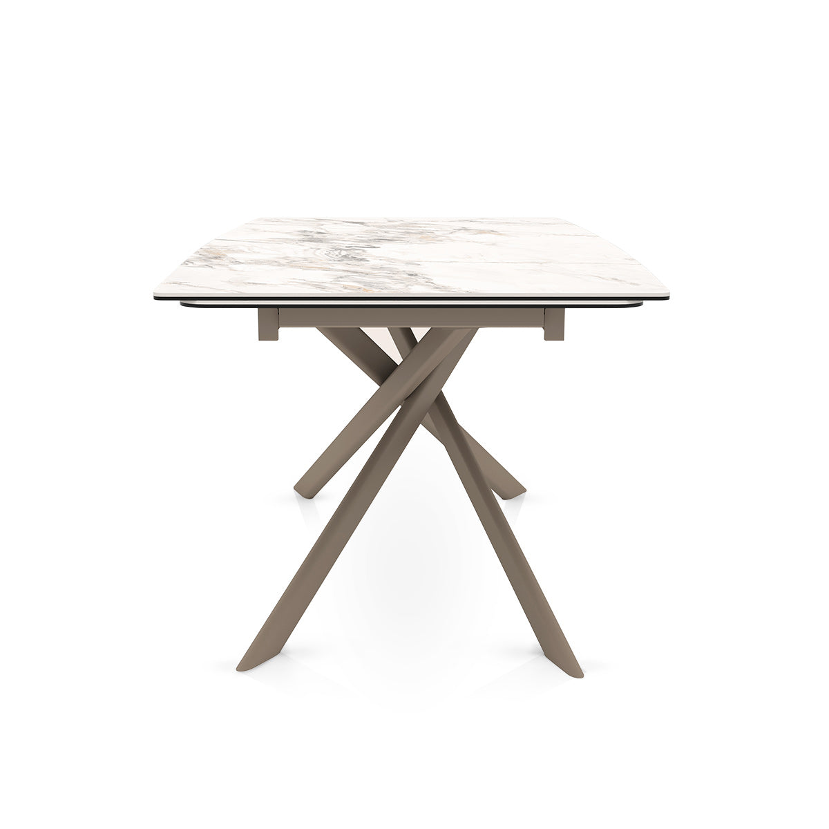 Zeus 200-240cm Extending Bronze Dining Table