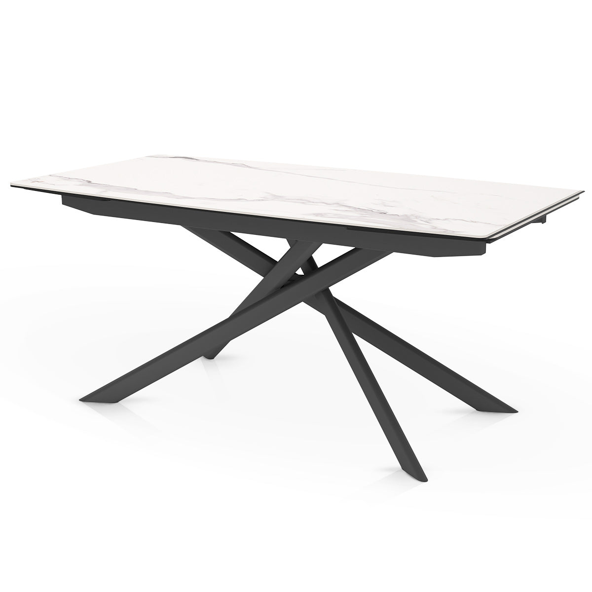 Zeus 200-240cm Extending Grey Dining Table