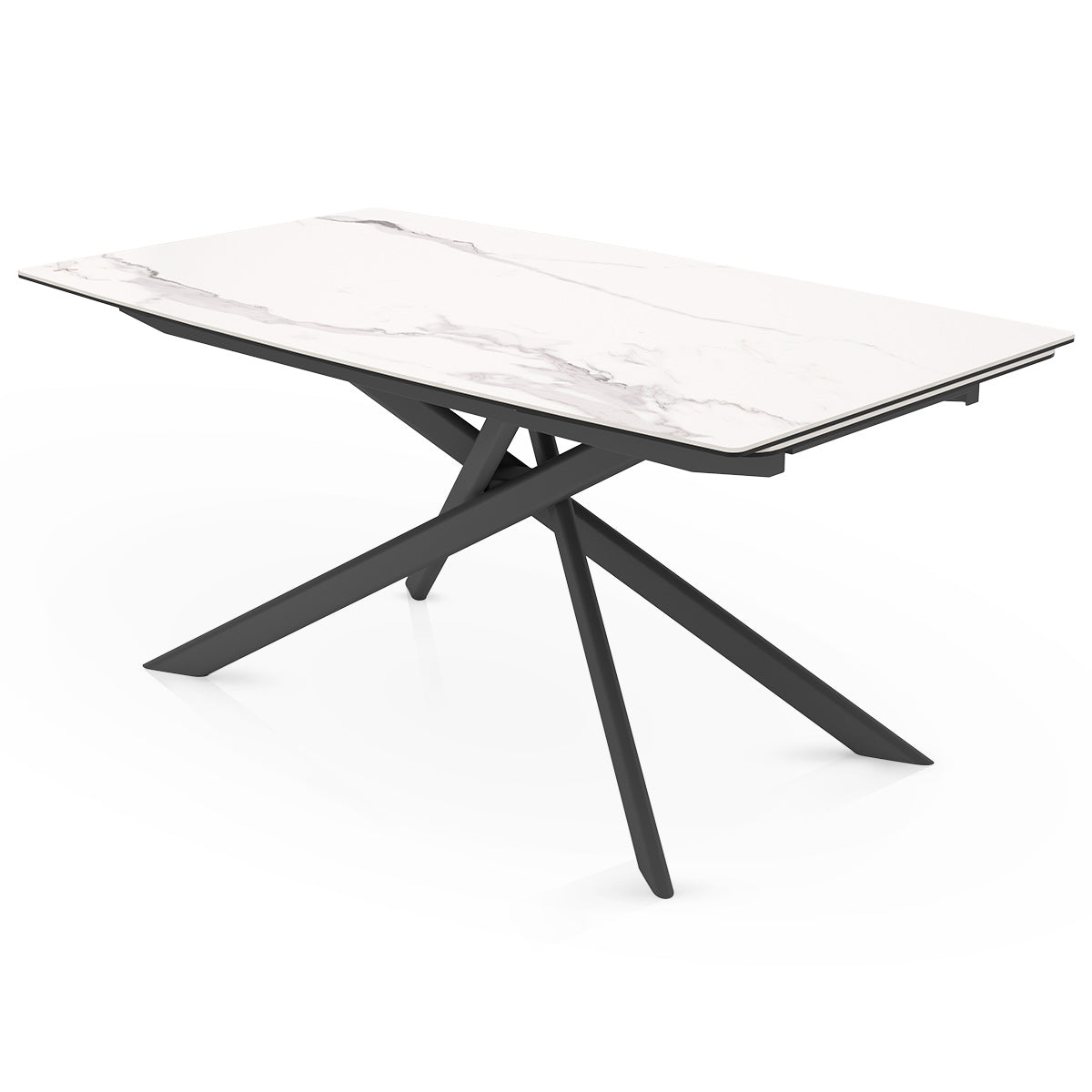 Zeus 200-240cm Extending Grey Dining Table