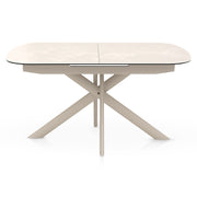 Artemis 140-180cm Extending Cream Dining Table
