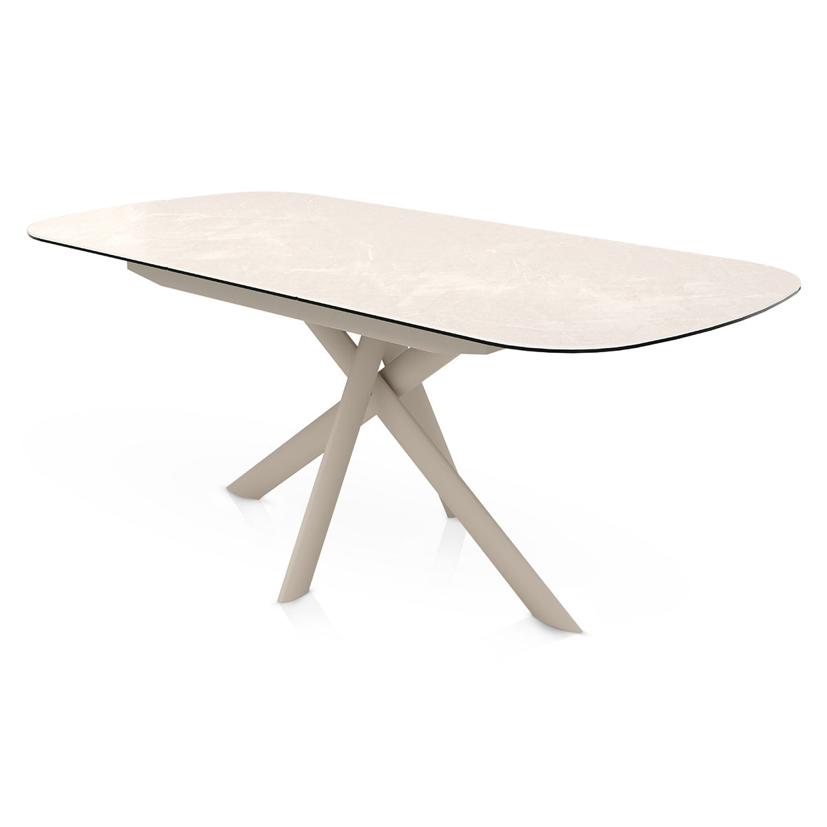 Artemis 140-180cm Extending Cream Dining Table