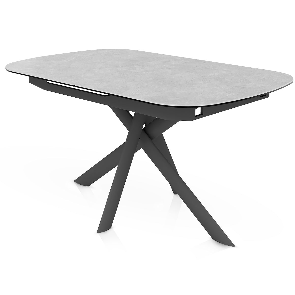 Artemis 140-180cm Extending Grey Dining Table