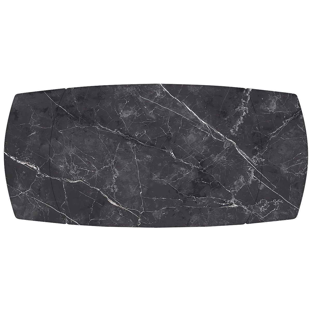 Verona 130-190cm Extending Dining Table Black