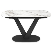 Verona 130-190cm Extending Dining Table White