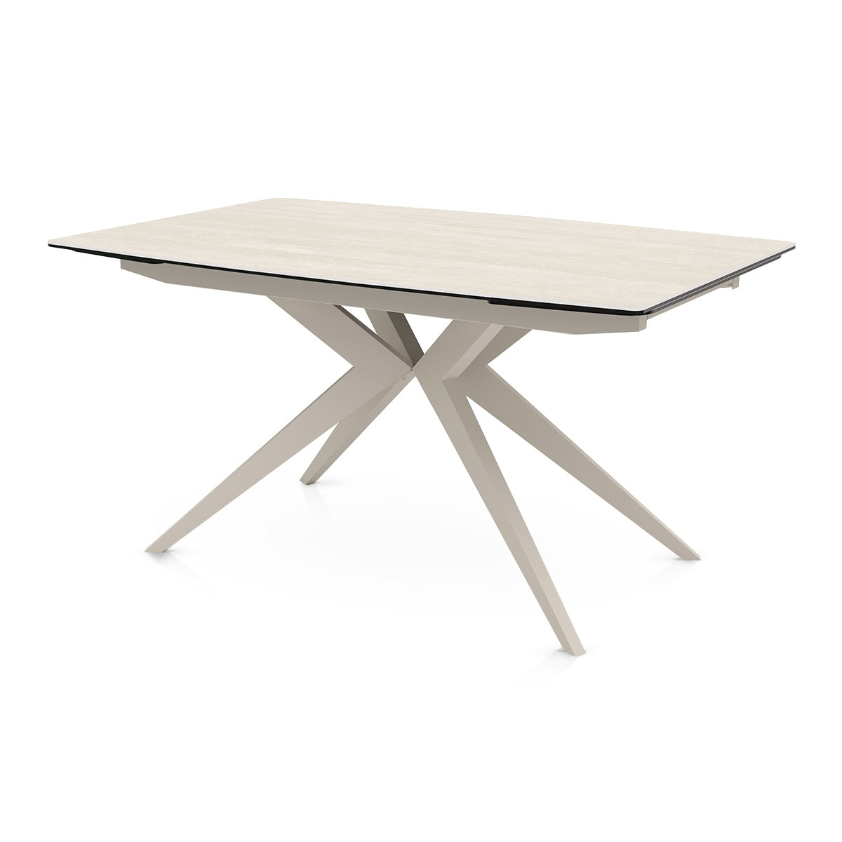 Venus 100-140cm Extending Dining Table Cream