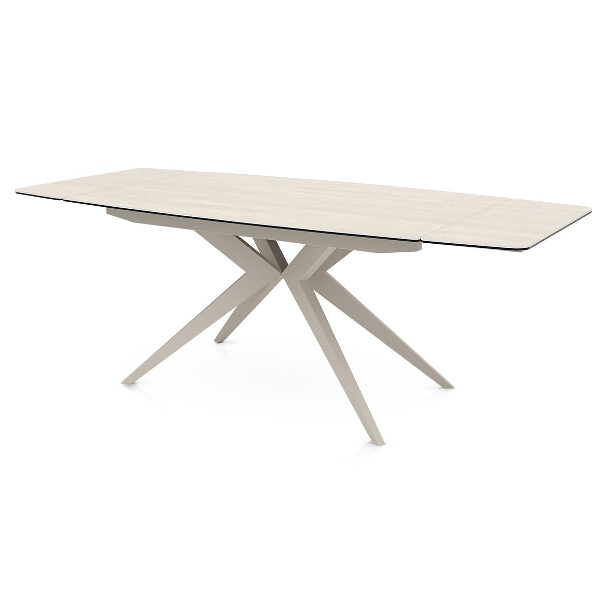 Venus 100-140cm Extending Dining Table Cream