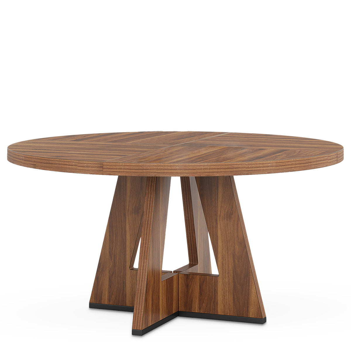 Severn 120cm Round Dining Table Walnut