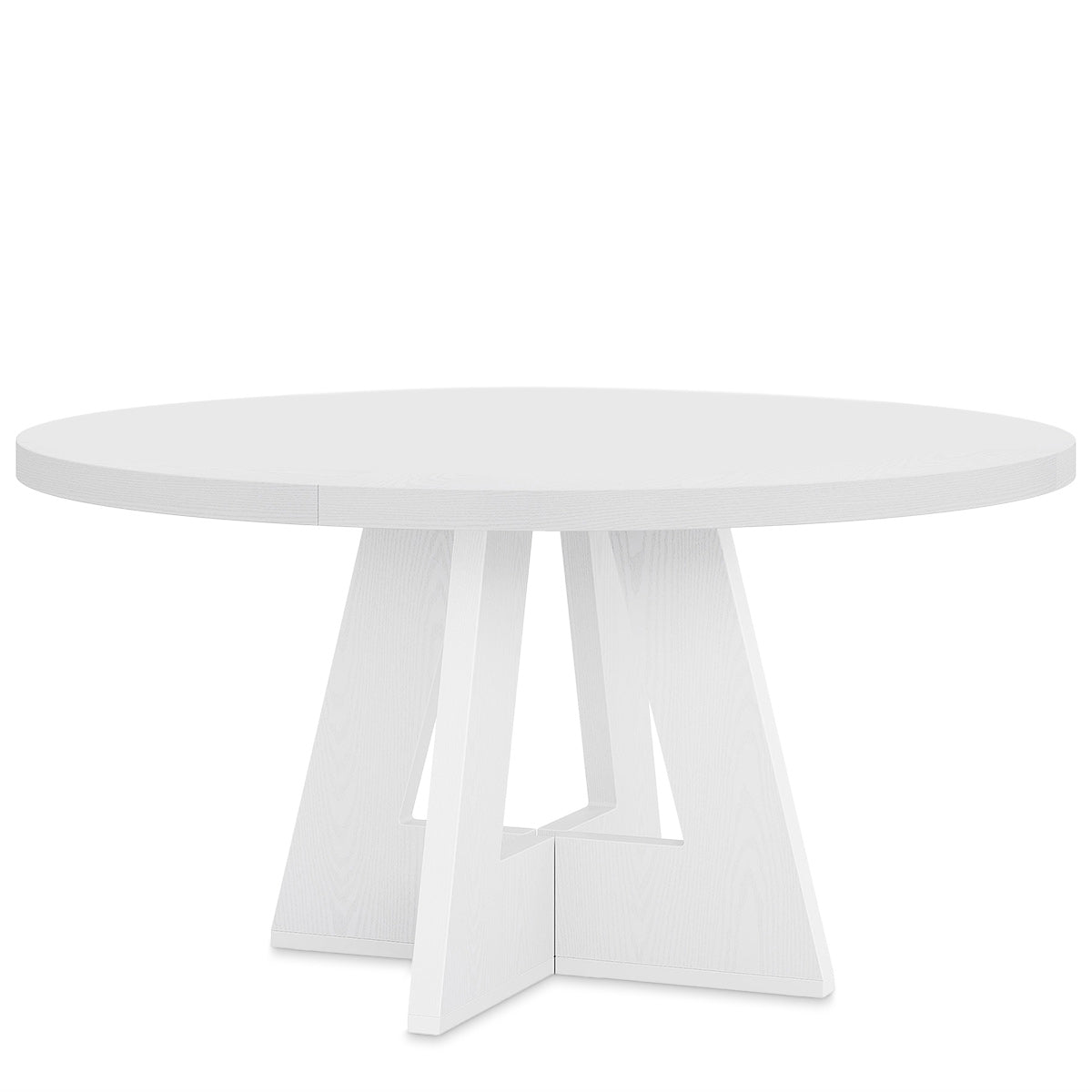 Eden 120cm Round Dining Table White